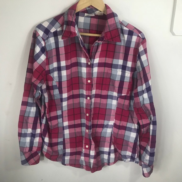 Riders by Lee Tops - RIDERS BY LEE | XL Plaid Button Down 100% Cotton Riders by Lee Tops - RIDERS BY LEE | XL Plaid Button Down 100% Cotton